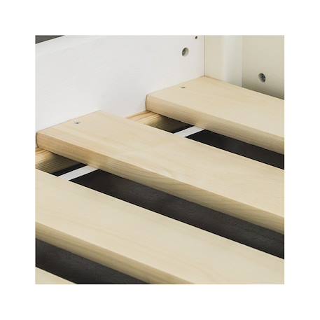 Lit superposé triple pin massif  lilja Blanc 6 - vertbaudet enfant 