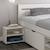 Lit multi-rangements pin massif  arthur Blanc 2 - vertbaudet enfant 