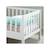 Petit lit enfant avec sommier en pin massif  suzon Blanc+Gris 3 - vertbaudet enfant 