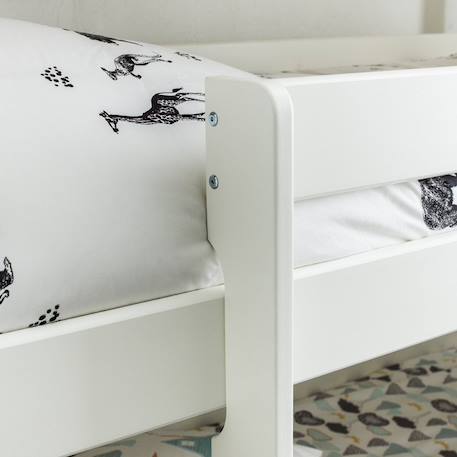 Lit superposé triple pin massif  lilja Blanc 4 - vertbaudet enfant 