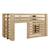 Lit cabane mi-hauteur en pin massif naturel  hary Bois naturel 4 - vertbaudet enfant 