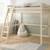 Lit mezzanine 2 places pin massif  isidore Blanc+Bois 7 - vertbaudet enfant 