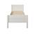 Lit enfant pin massif  achille Blanc 6 - vertbaudet enfant 