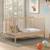 Lit bébé évolutif en hêtre massif  paola Blanc+Bois+Gris 8 - vertbaudet enfant 