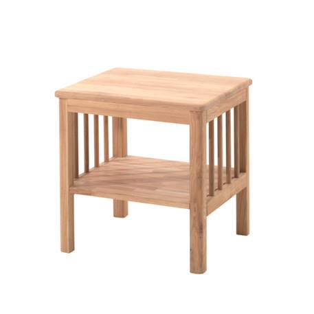 Table de chevet en chêne massif  romane Bois naturel 2 - vertbaudet enfant 