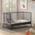 Lit bébé évolutif en hêtre massif  paola Blanc+Bois+Gris 14 - vertbaudet enfant 
