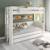 Lit superposé extensible pin massif  alceste Blanc 4 - vertbaudet enfant 