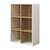 6 cases de rangement effet bois  tom & apolline Ardoise+Blanc 9 - vertbaudet enfant 