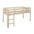 Lit mi-hauteur pin massif naturel  isidore Blanc+Bois 8 - vertbaudet enfant 