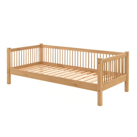 Lit cabane en chêne massif  romane Bois naturel 6 - vertbaudet enfant 