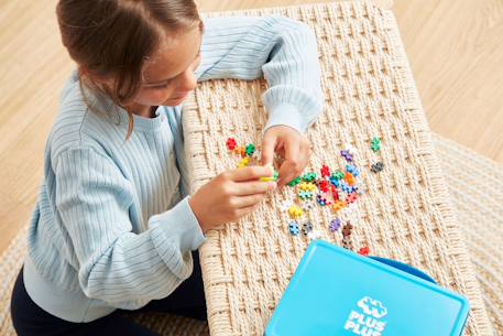 Valisette métal 600 pcs Bleu 4 - vertbaudet enfant 