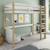 Lit mezzanine pin massif  arthur Blanc+Blanc-bois 7 - vertbaudet enfant 