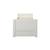 Lit avec lit gigogne et trois tiroirs pin massif  leopold Blanc 5 - vertbaudet enfant 