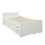 Lit multi-rangements pin massif  basile Blanc 3 - vertbaudet enfant 