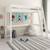 Lit mezzanine pin massif  edouard Blanc 1 - vertbaudet enfant 