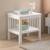 Table de chevet en hêtre massif aubane Blanc 1 - vertbaudet enfant 