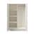 Armoire deux portes imitation bois arthur Blanc 2 - vertbaudet enfant 