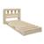 Lit palette avec tête de lit pin massif  siméon Bois naturel 4 - vertbaudet enfant 