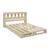 Lit palette avec tête de lit pin massif  siméon Blanc+Bois 11 - vertbaudet enfant 