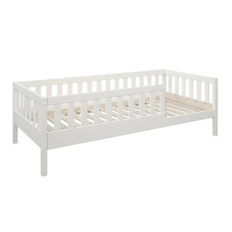 Lit banquette pin massif  charlie Blanc+Bois 2 - vertbaudet enfant 