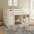 Lit mi-hauteur pin massif naturel  isidore Blanc+Bois 5 - vertbaudet enfant 