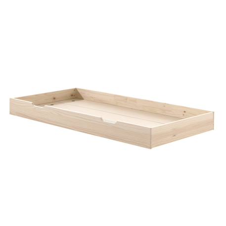 Lit tiroirs et lit gigogne pin massif naturel  axel Bois naturel 6 - vertbaudet enfant 