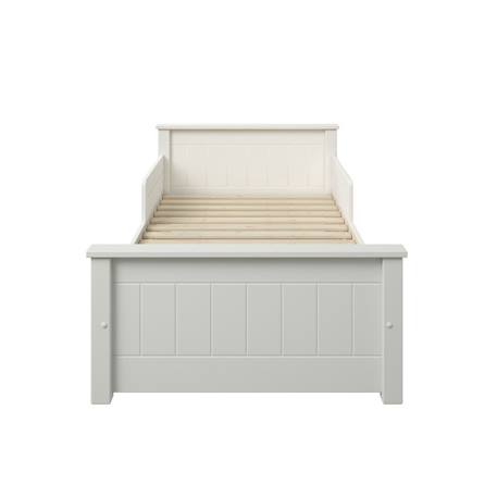 Lit évolutif pin massif arthur Blanc 5 - vertbaudet enfant 