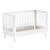 Lit bébé évolutif en hêtre massif  aubane Blanc 6 - vertbaudet enfant 
