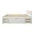Lit multi-rangements pin massif  arthur Blanc 6 - vertbaudet enfant 