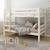 Lit superposé en pin massif  isidore Blanc+Bois 1 - vertbaudet enfant 