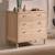 Commode 3 tiroirs en chêne massif  romane Bois naturel 1 - vertbaudet enfant 