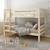 Lit superposé en pin massif  isidore Blanc+Bois 7 - vertbaudet enfant 