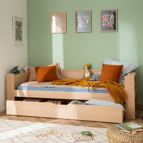 Tiroir de rangement bois massif hêtre naturel  arsène Bois naturel 5 - vertbaudet enfant 