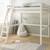 Lit mezzanine 2 places pin massif  isidore Blanc+Bois 1 - vertbaudet enfant 