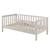Petit lit enfant avec sommier en pin massif  suzon Blanc+Gris 4 - vertbaudet enfant 