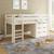 Lit mi-hauteur pin massif naturel  isidore Blanc+Bois 2 - vertbaudet enfant 