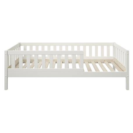 Lit banquette avec tiroirs pin massif  charlie Blanc+Bois 4 - vertbaudet enfant 