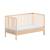 Lit bébé évolutif en hêtre massif  paola Blanc+Bois+Gris 12 - vertbaudet enfant 