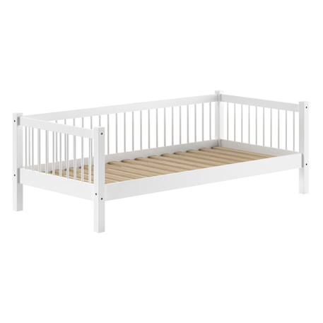 Lit cabane en hêtre massif  aubane Blanc 4 - vertbaudet enfant 