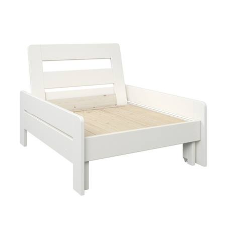 Lit mezzanine avec rangements et fauteuil convertible arthur Blanc+Blanc-bois 11 - vertbaudet enfant 