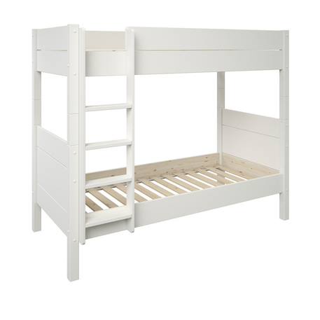 Lit superposé séparable pin massif achille Blanc 6 - vertbaudet enfant 