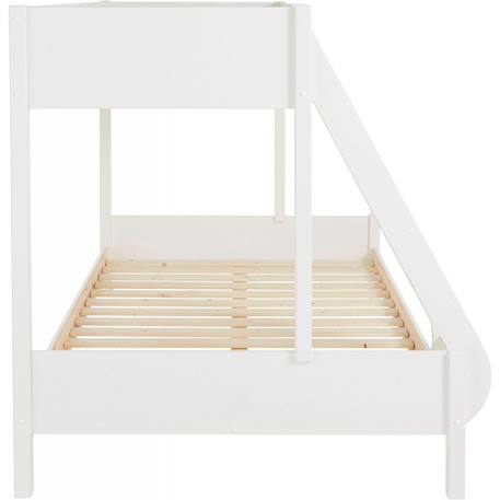 Lit superposé pin massif leopold Blanc 2 - vertbaudet enfant 