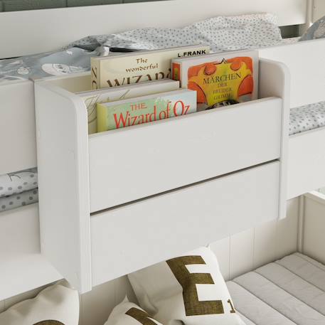 Lit superposé en pin massif  isidore Blanc+Bois 3 - vertbaudet enfant 