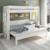 Lit superposé extensible pin massif  alceste Blanc 1 - vertbaudet enfant 