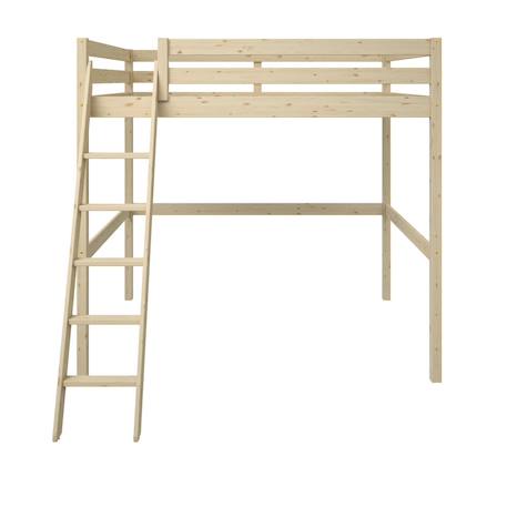 Lit mezzanine 2 places pin massif  isidore Blanc+Bois 9 - vertbaudet enfant 