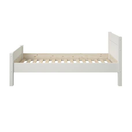 Lit enfant et lit gigogne pin massif  achille Blanc 4 - vertbaudet enfant 