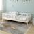 Lit banquette pin massif  charlie Blanc+Bois 1 - vertbaudet enfant 