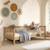 Lit banquette en chêne massif  romane Bois naturel 2 - vertbaudet enfant 