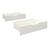 Paire de tiroirs pin  arthur Blanc 2 - vertbaudet enfant 