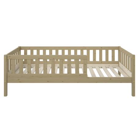 Lit banquette pin massif  charlie Blanc+Bois 9 - vertbaudet enfant 